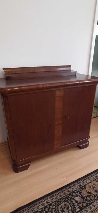 Komoda/Szafka Dwudrzwiowa w Stylu Art Deco – ANTYK