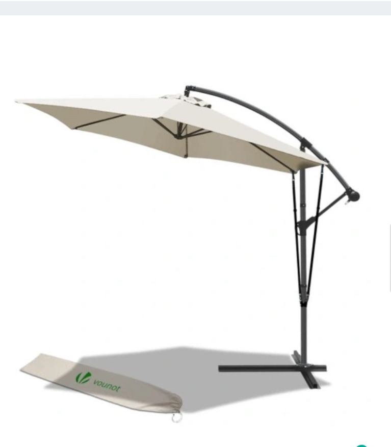 Parasol ogrodowy 300 cm Vounot taras kemping