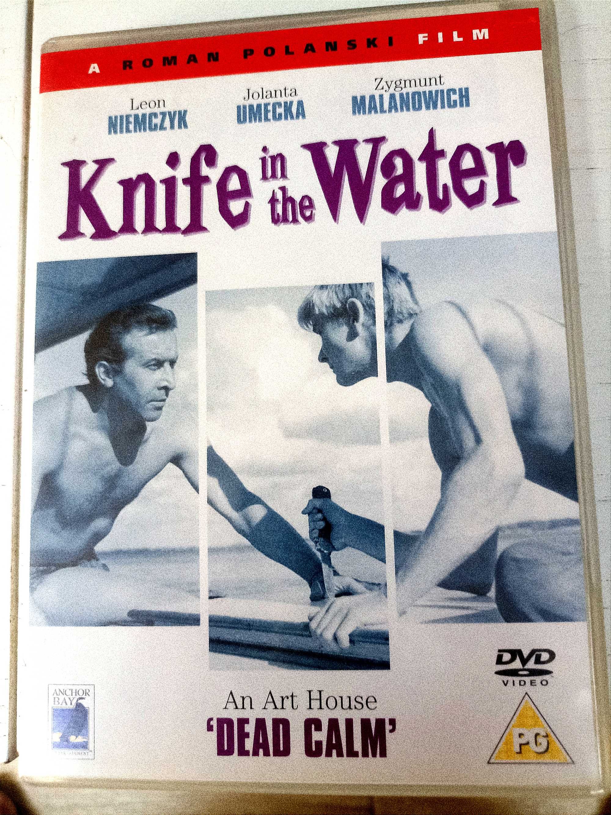 Roman Polanski A Faca na Água DVD ultra raro