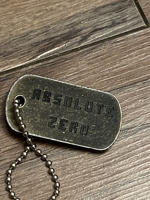 MEAT: Zero Absolutne Słoń - Naszyjnik nieśmiertelnik preorder