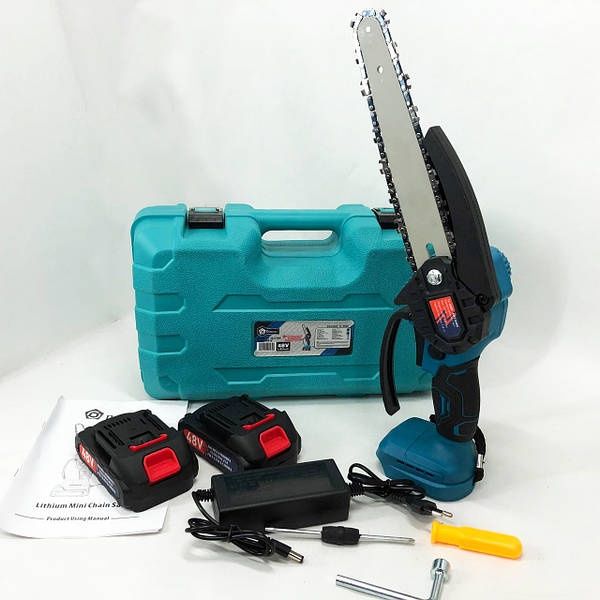 Пилка акумуляторна пила Domotec   Сучкоріз 2 АКБ міні пилка