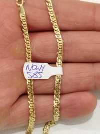 Nowy złoty łańcuch Gucci 585 14k 50cm 11.06gr okazja 235zl/gr!!