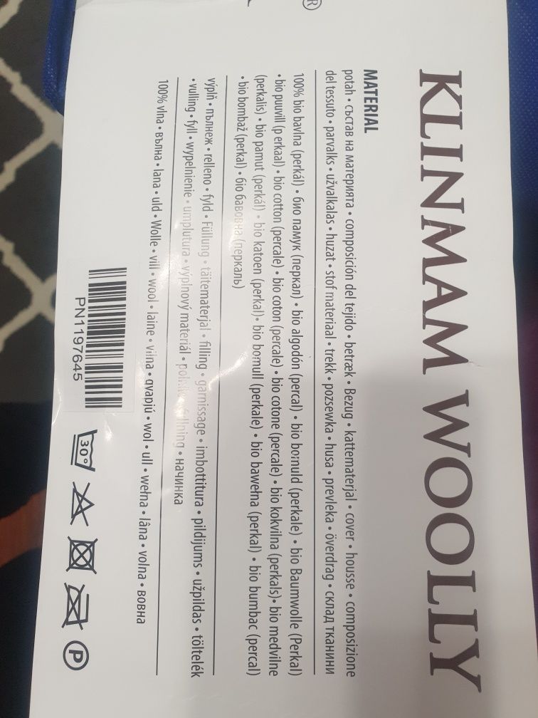 Kołdra Klinmam Woolly