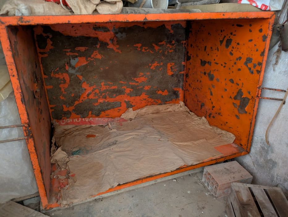 Tina para transporte de uva