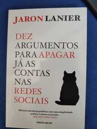 Livro Dez argumentos para apagar já as contas nas redes sociais