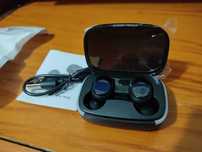 Fones de ouvido wireless bluetooth sem fio com caixa de carregamento