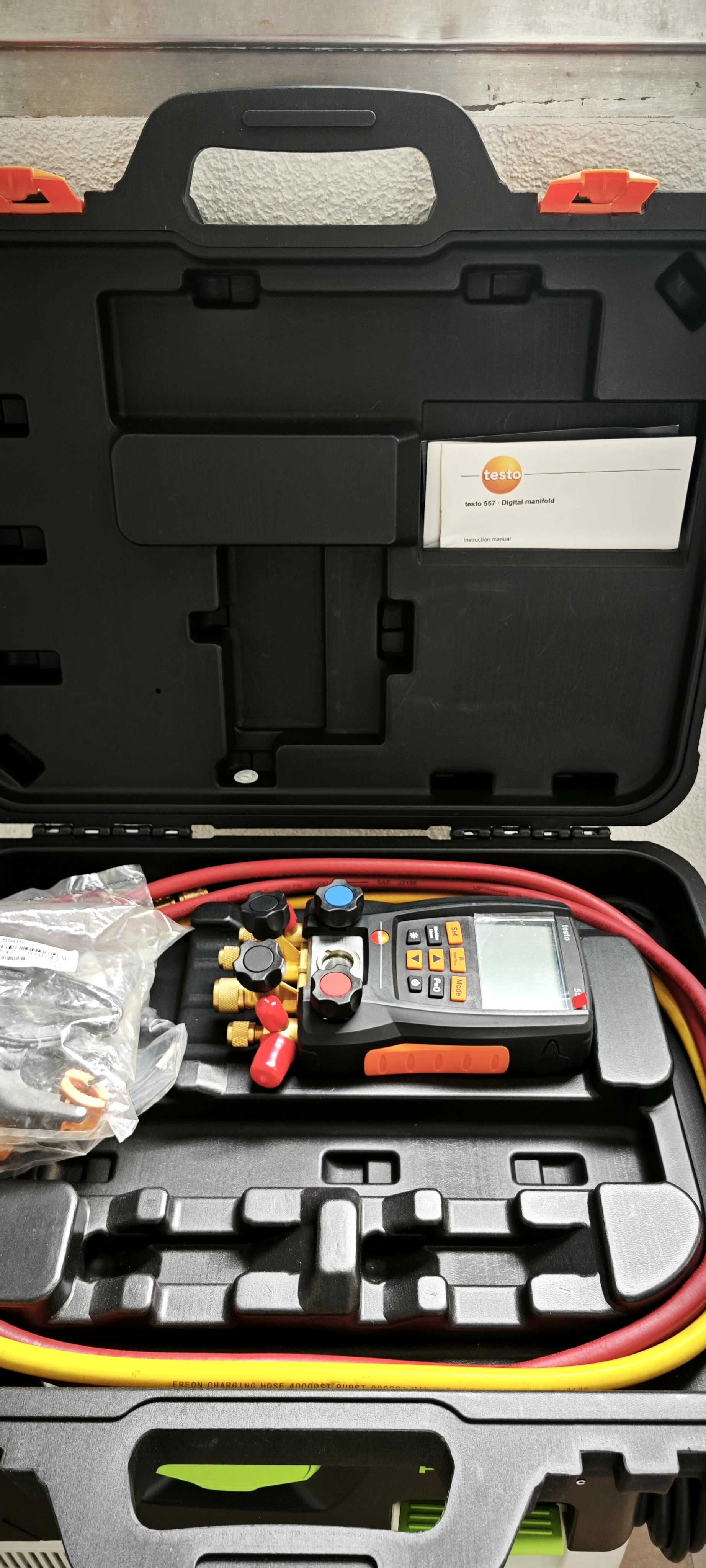 Testo 557 манометрический коллектор
