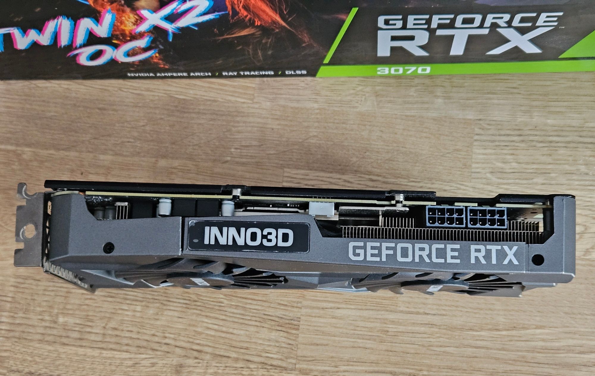 Karta graficzna Inno3d RTX3070 TwinX2 OC 8GB  150W do małej obudowy