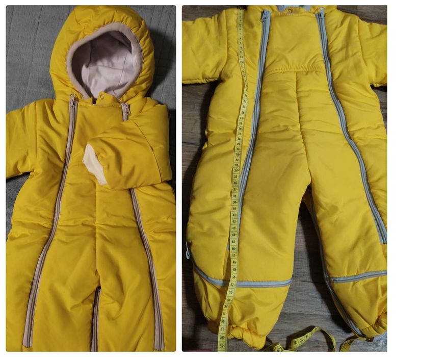 Зимовий конверт-комбінезон