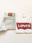 Levis 501  шорты+футболка Levi's в подарок