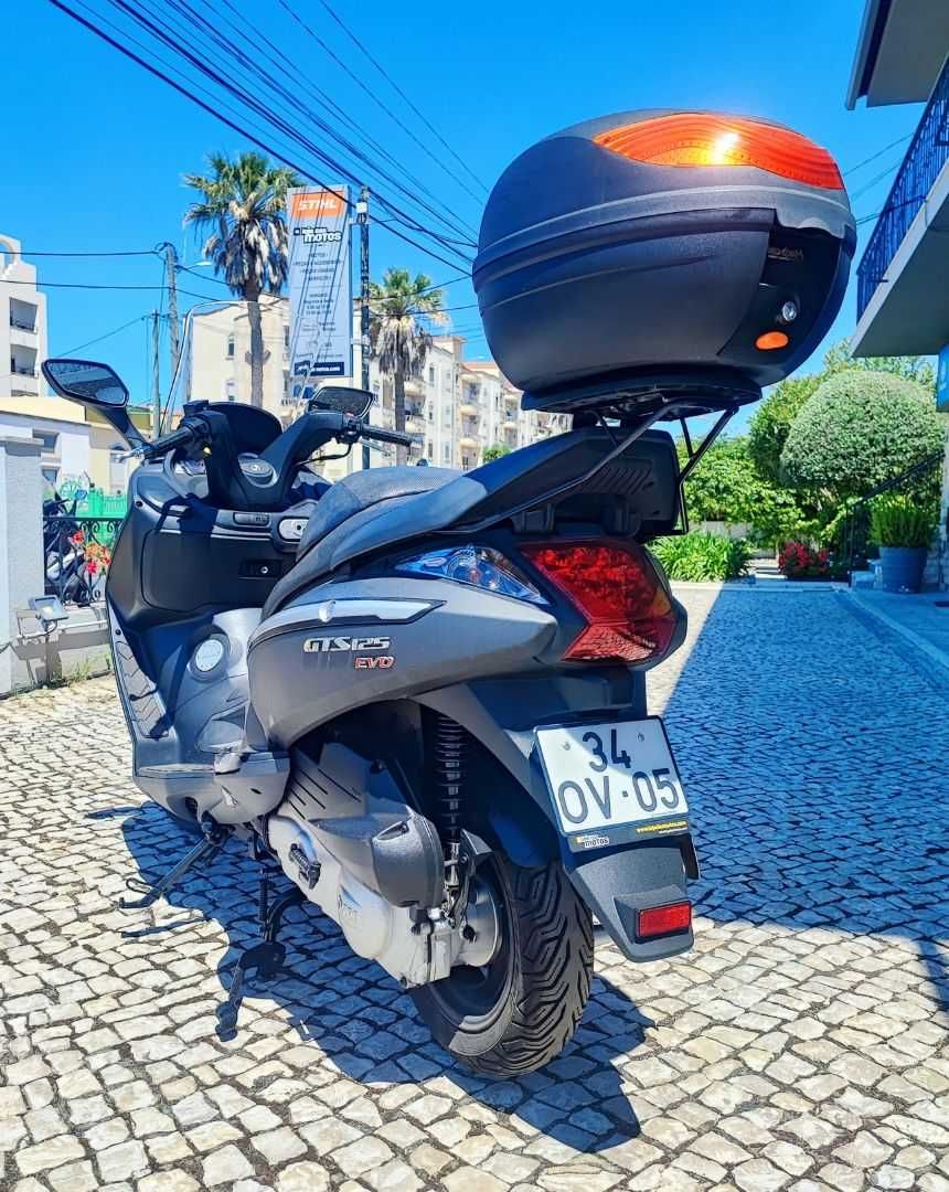 Sym GTS Evo com revisão feita