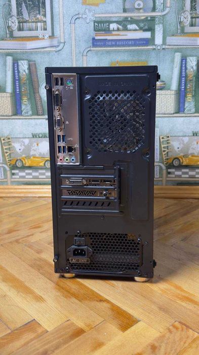 Потужний ігровий ПК (Ryzen 5 5500 6 ядер 12 п., 16Gb ОЗУ, GTX2060 6Gb)