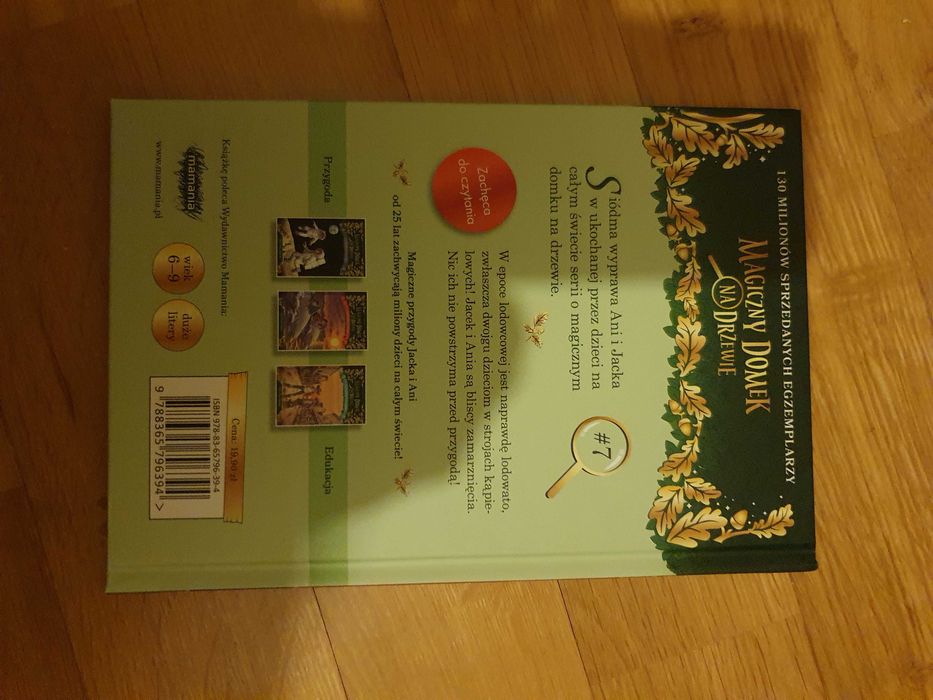 Epoka lodowcowa o zachodzie słońca  M. P. Osborne