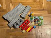 Lego Duplo pociąg Parowy, Towarowy, tory 10872, 10875, 10874, 10882