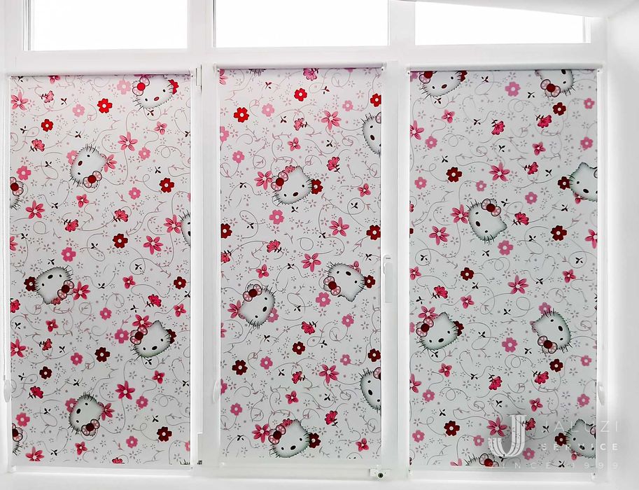 Жалюзи день ночь с бесплатным замером, Рулонные шторы Римские шторы D8