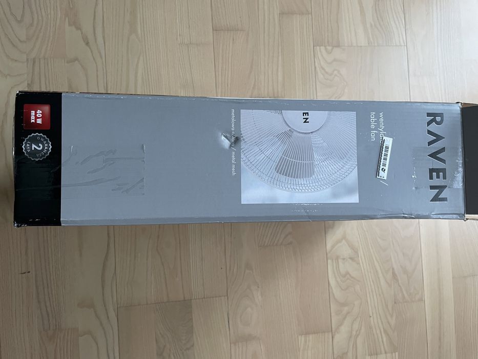 Wentylator biurkowy 40 W RAVEN EWB002