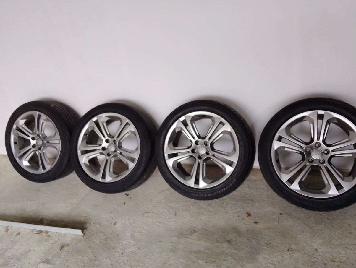 Felgi koła aud alufelgi z oponami  s line  q5 q7 a4 a5 A7 5x112 20 cal