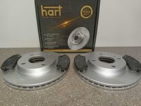 Ford Fiesta Mk6,KA 3 08- Tarcze hamulcowe przód+klocki kpl./