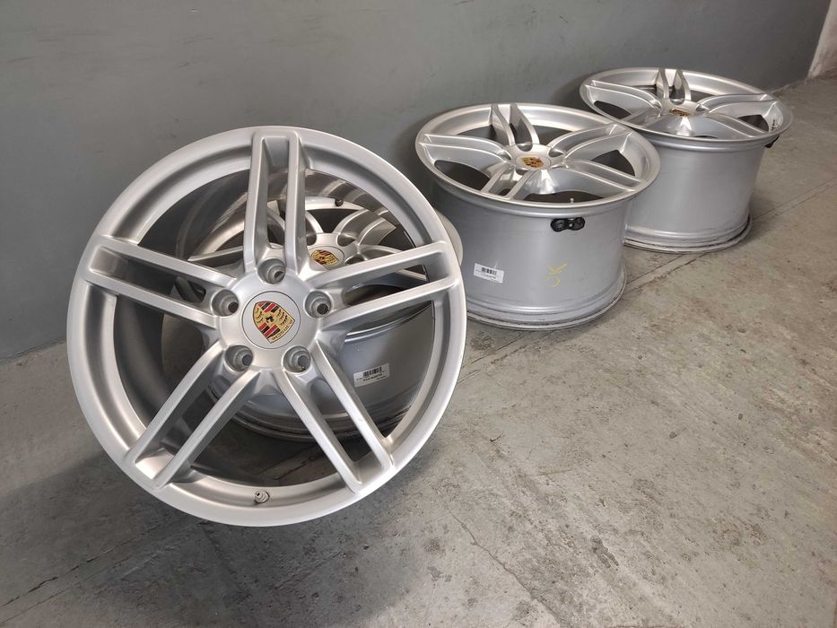 Felgi alu 19 Porsche 911 Carrera, 997, 5x130, 8,5j+11j oryginał