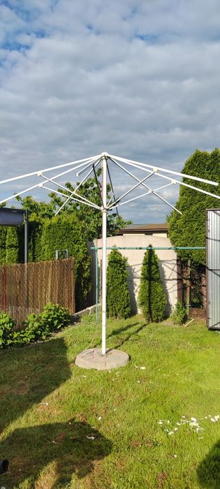 Parasol barowy 360cm z podstawą betonową