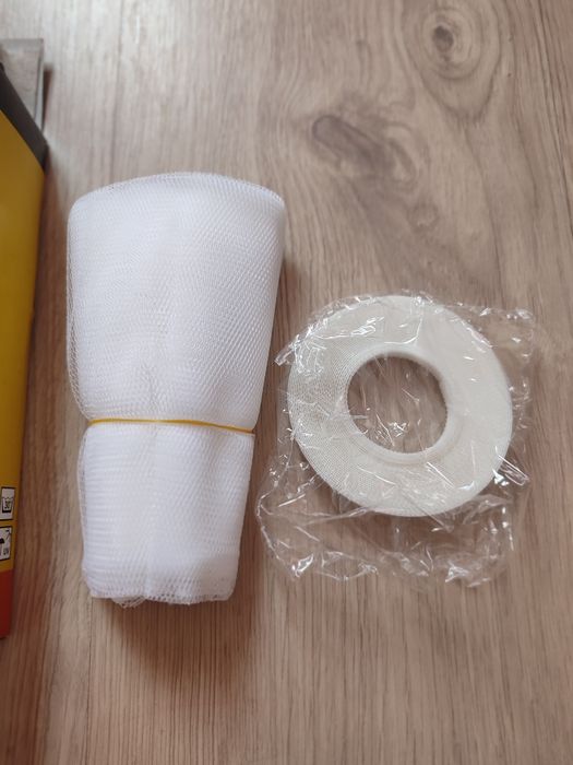 Moskitiera siatka na okno przeciw owadom FX biała 100x100