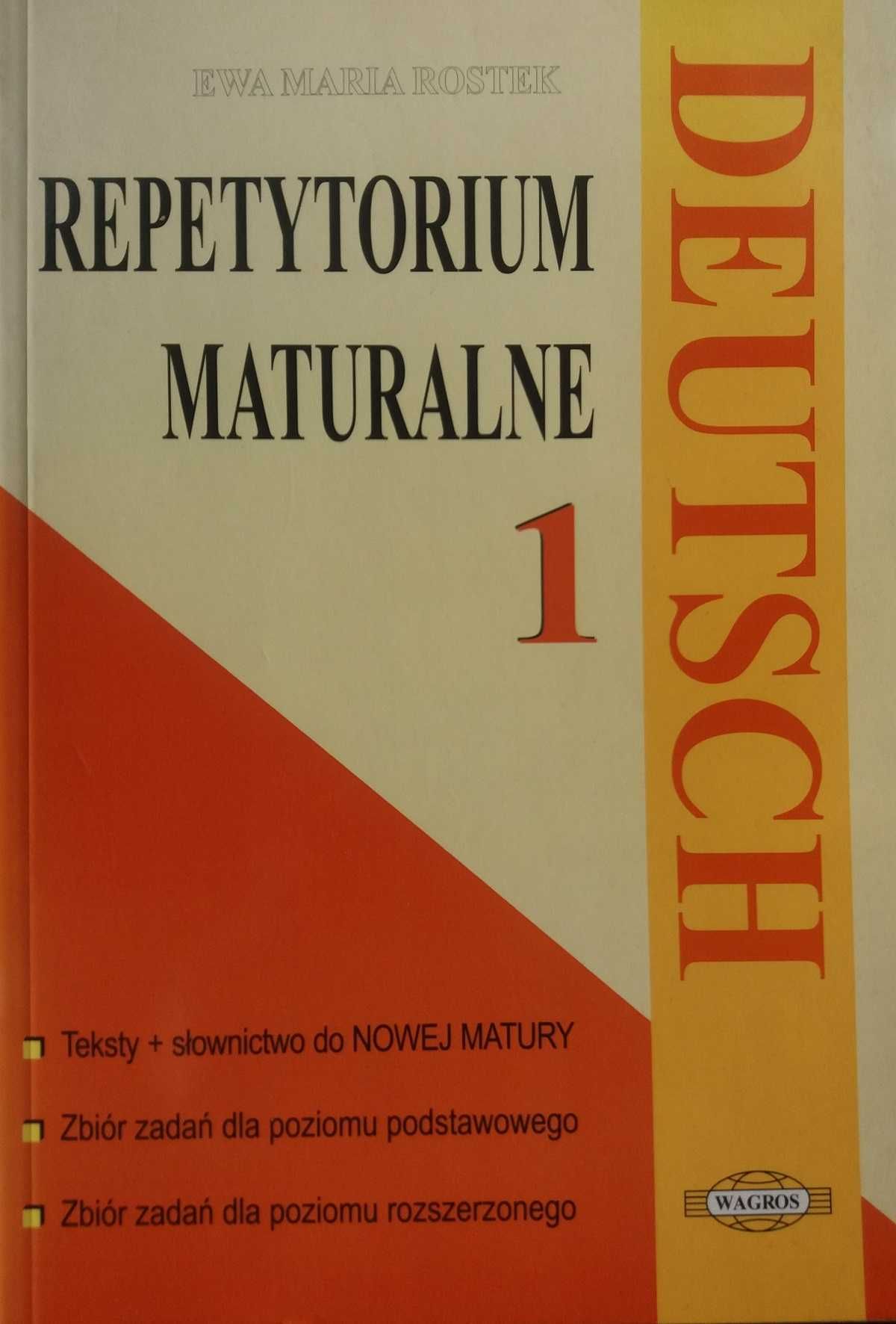 Repetytorium maturalne 1 Deutsch Ewa Maria Rostek Wagros