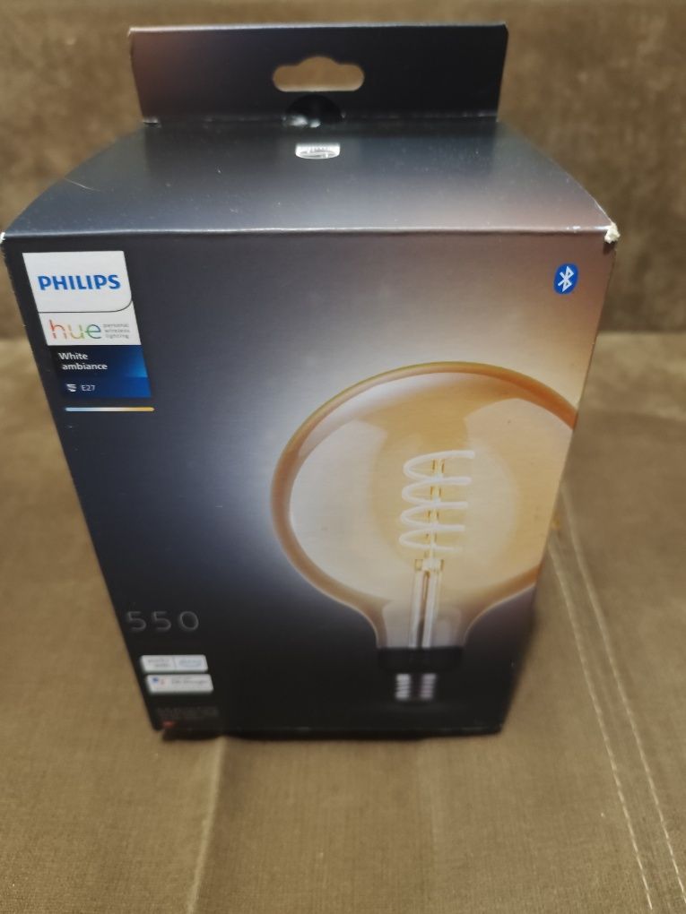 Żarówka Inteligentna LED Philips Hue 7W Filament 550 Lm Bluetooth