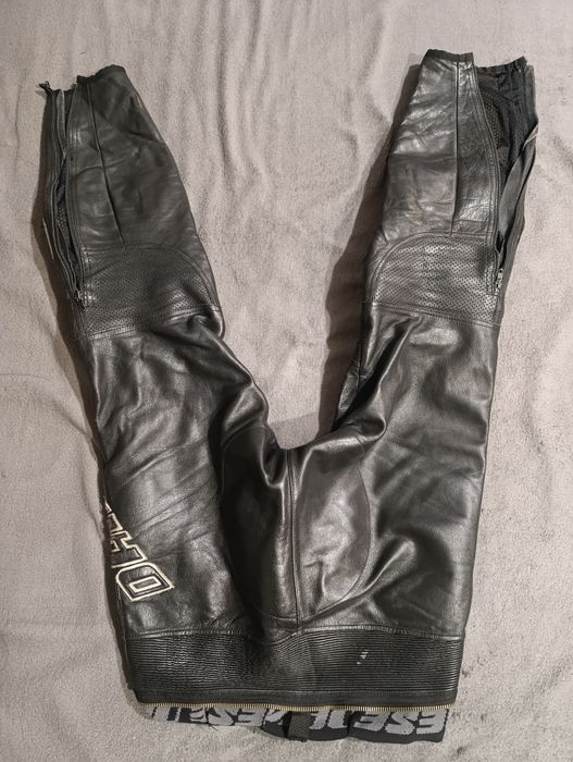 Мото штаны кожаные Dainese