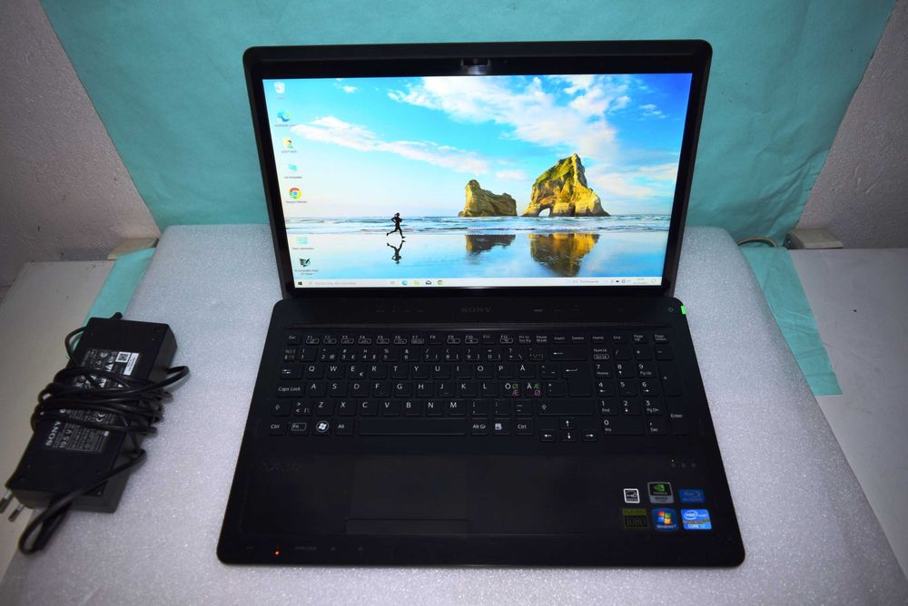 Mocny Laptop Sony VAIO VPCF23S1E 16.4" i7/16GB/256SSD Blu-Ray MŁAWA