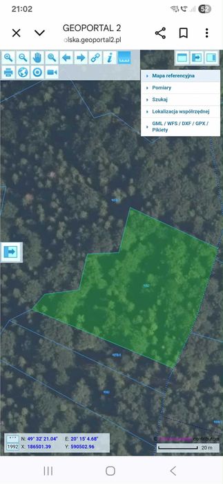 Sprzedam Las mieszany