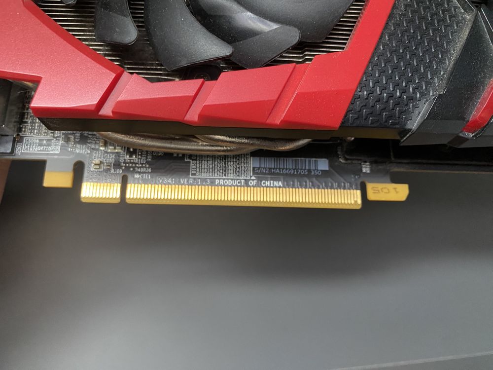 Radeon MSI RX580 Gaming X 8GB AMD