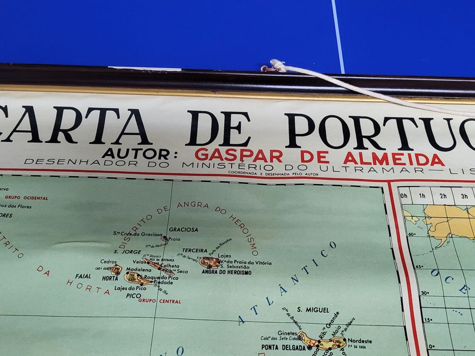 Carta de Portugal insular e ultramarino  1970