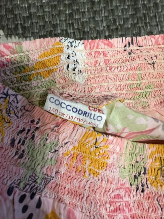 Coccodrillo spodnie 140 róż