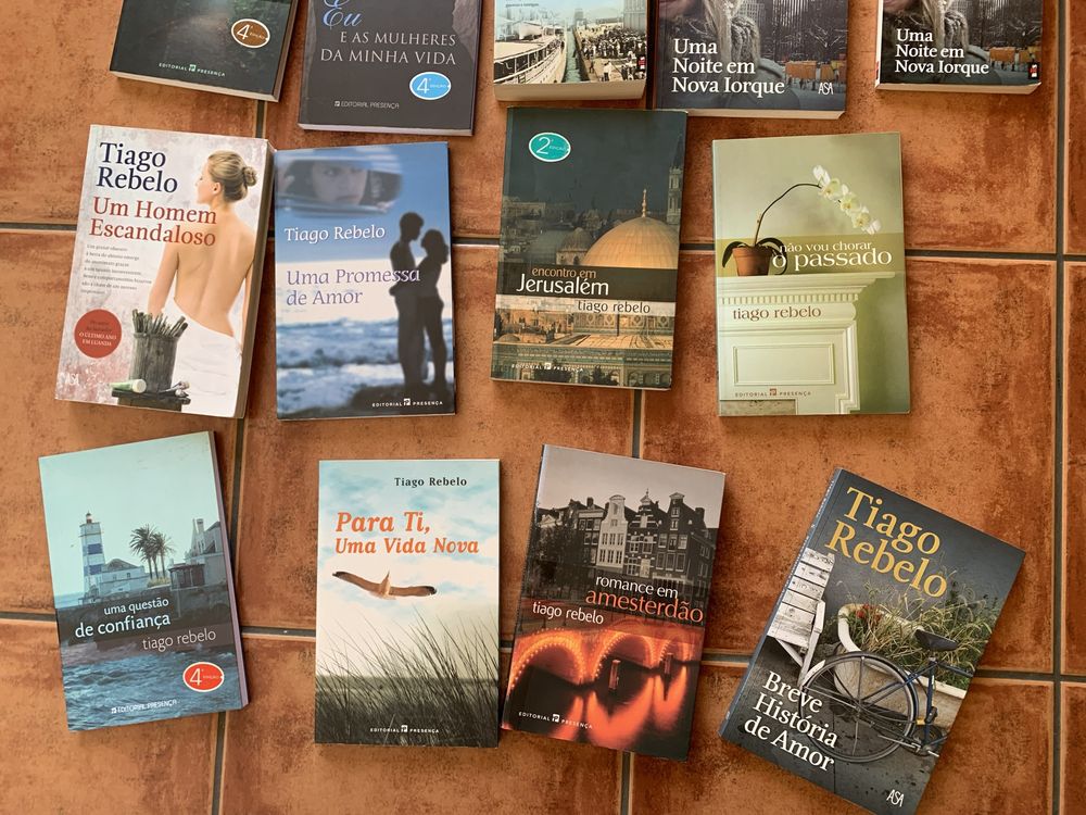 Livros Tiago Rebelo