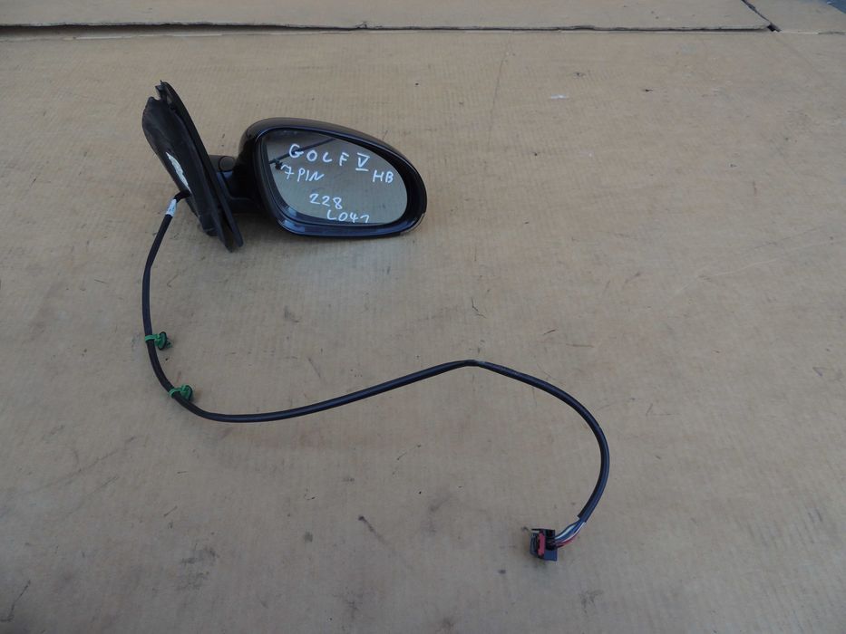 Lusterko prawe europejskie Volkswagen Golf 5 V HB 03,04,05,06-08 L041
