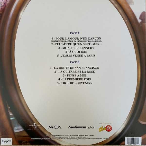 винил Hélène – Pour L'amour D'un Garçon (саундтрек Эллен и ребята)