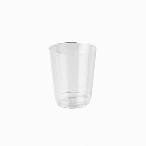 kieliszek plastikowy 40ml bezbarwny ps 50szt sup