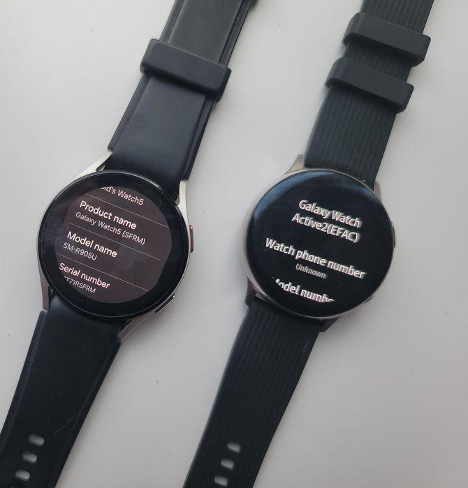 Смарт годинники Samsung (Watch Active 2 та Watch5)