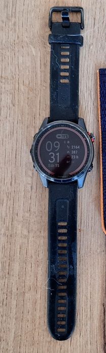 Garmin fenix 7s solar czarny