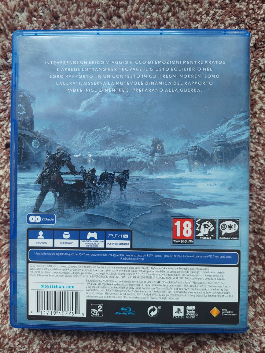 Ps4 God of War Ragnarok гра консольна
