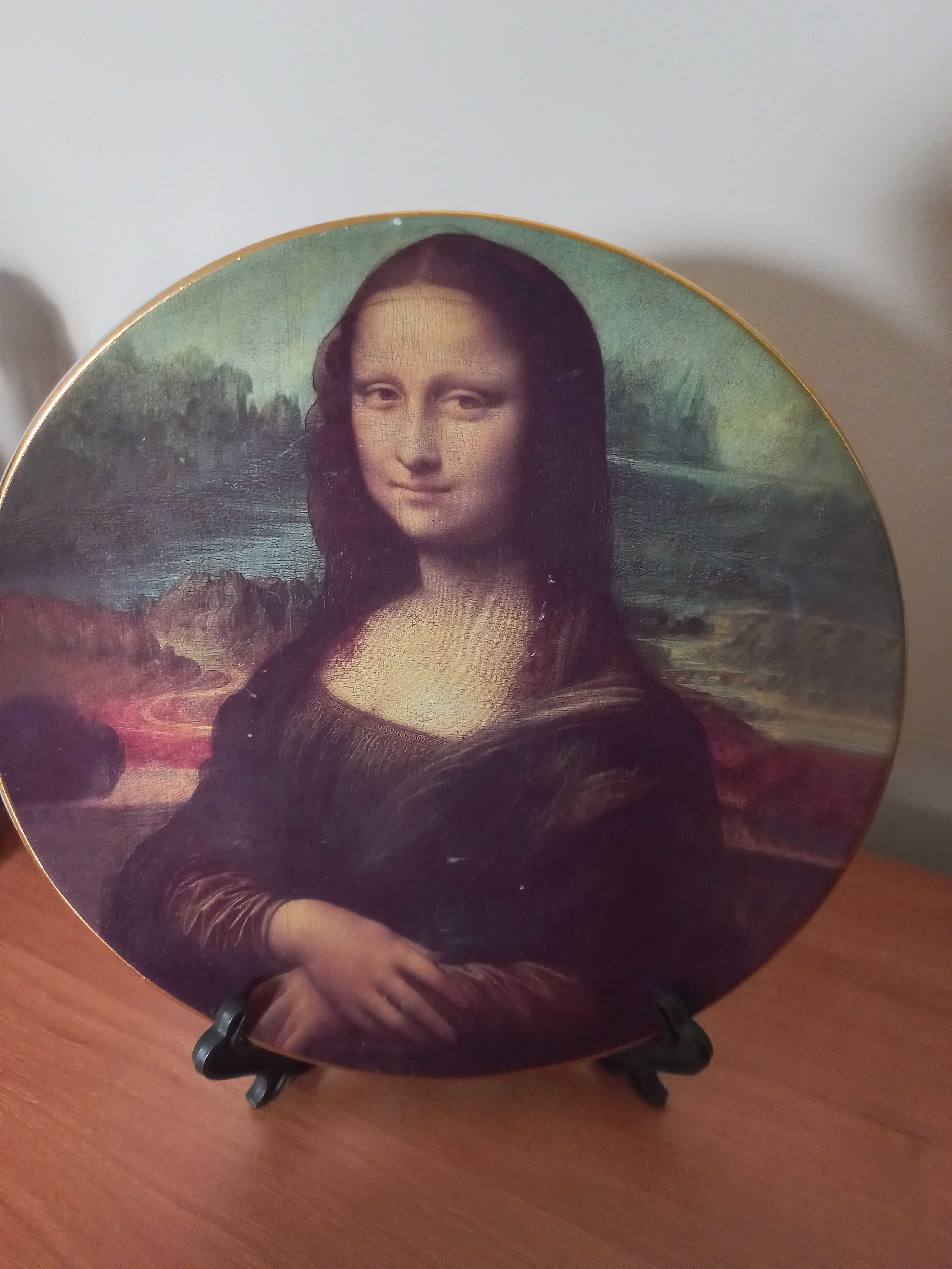 Mona Lisa talerz ozdobny Paris