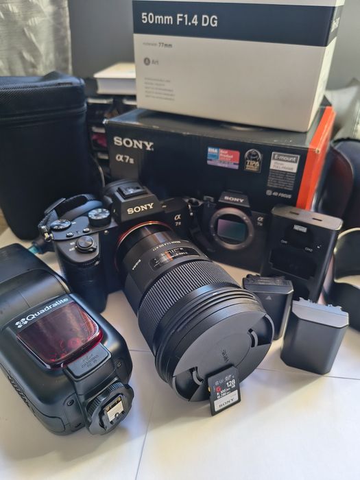 Zestaw Sony A7 III + Sigma Art 50/1.4 | Niski Przebieg 34 tys. | Bogat