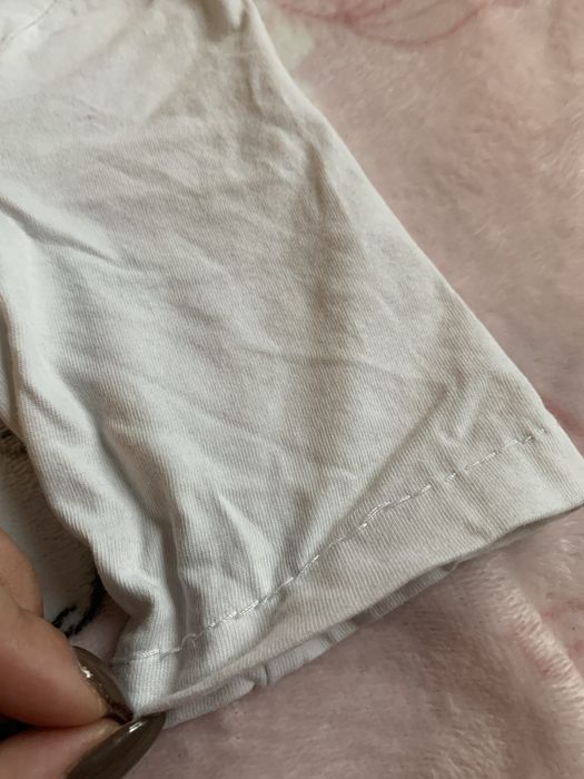 Bluzka dziewczęca z motylem panterka 140/146