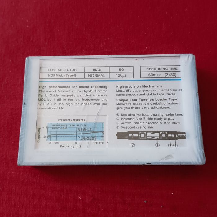 Аудио кассета Maxwell LN 60