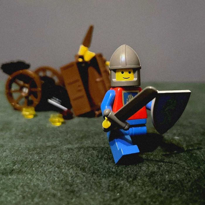 Zestaw LEGO Castle 1695 Treasure Chest, Skrzynia skarbów · UNIKAT 1992