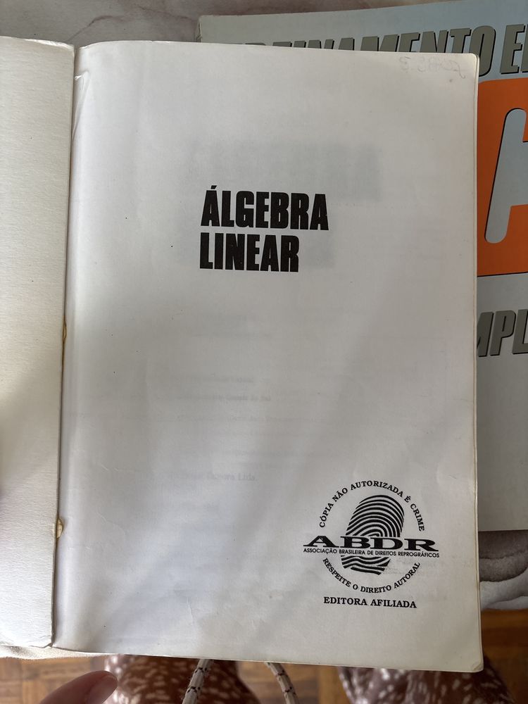 Livro “Álgebra Linear”