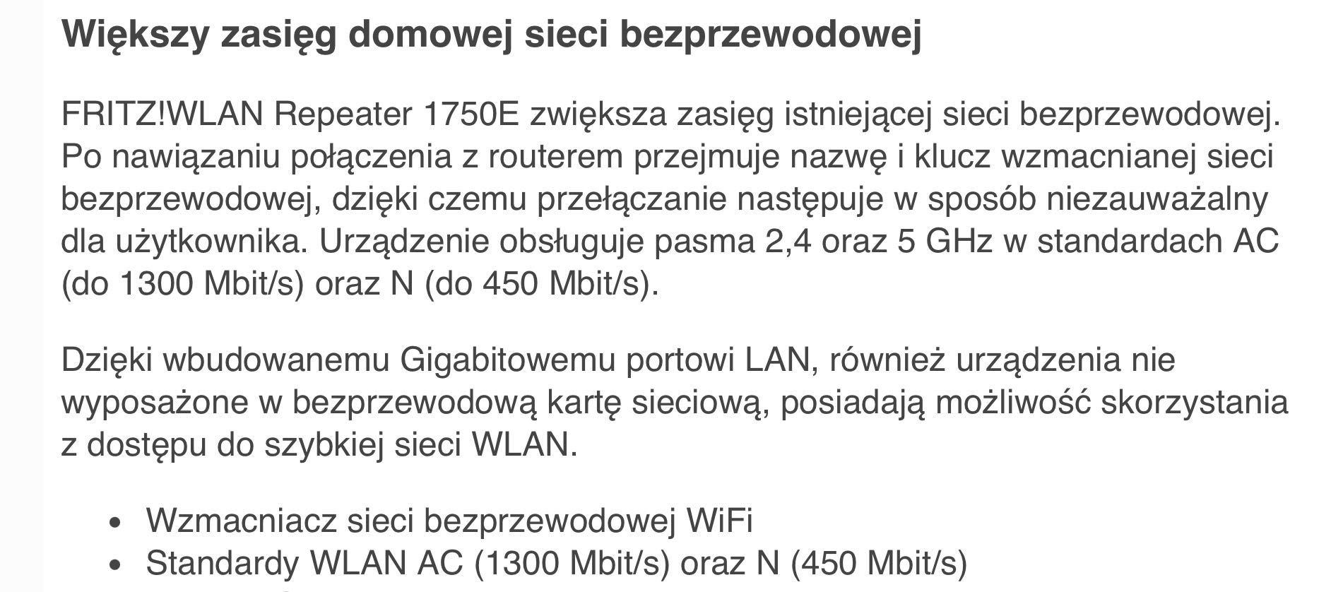 Wzmacniacz zasięgu domowej sieci bezprzewodowej