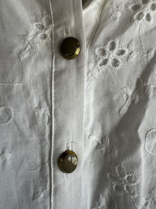 Vestido branco ZARA