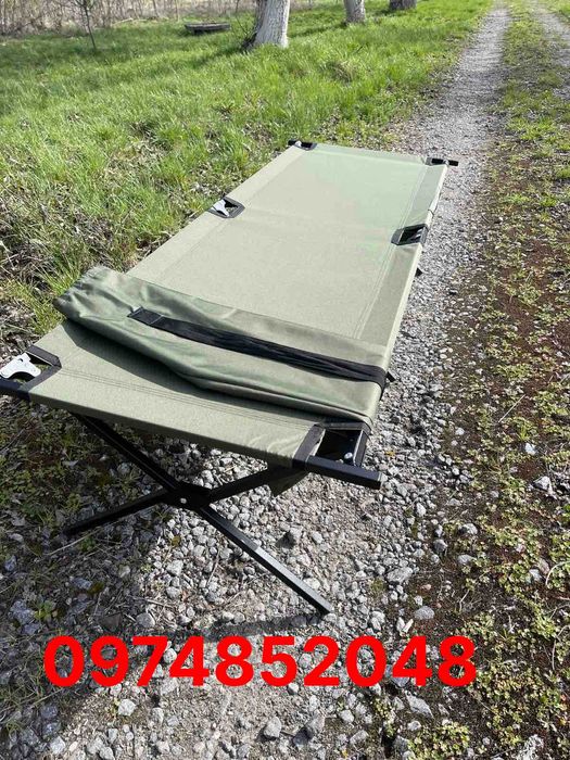 Розкладушка/розкладачка НАТО: водотривке покриття, компактна та міцна!