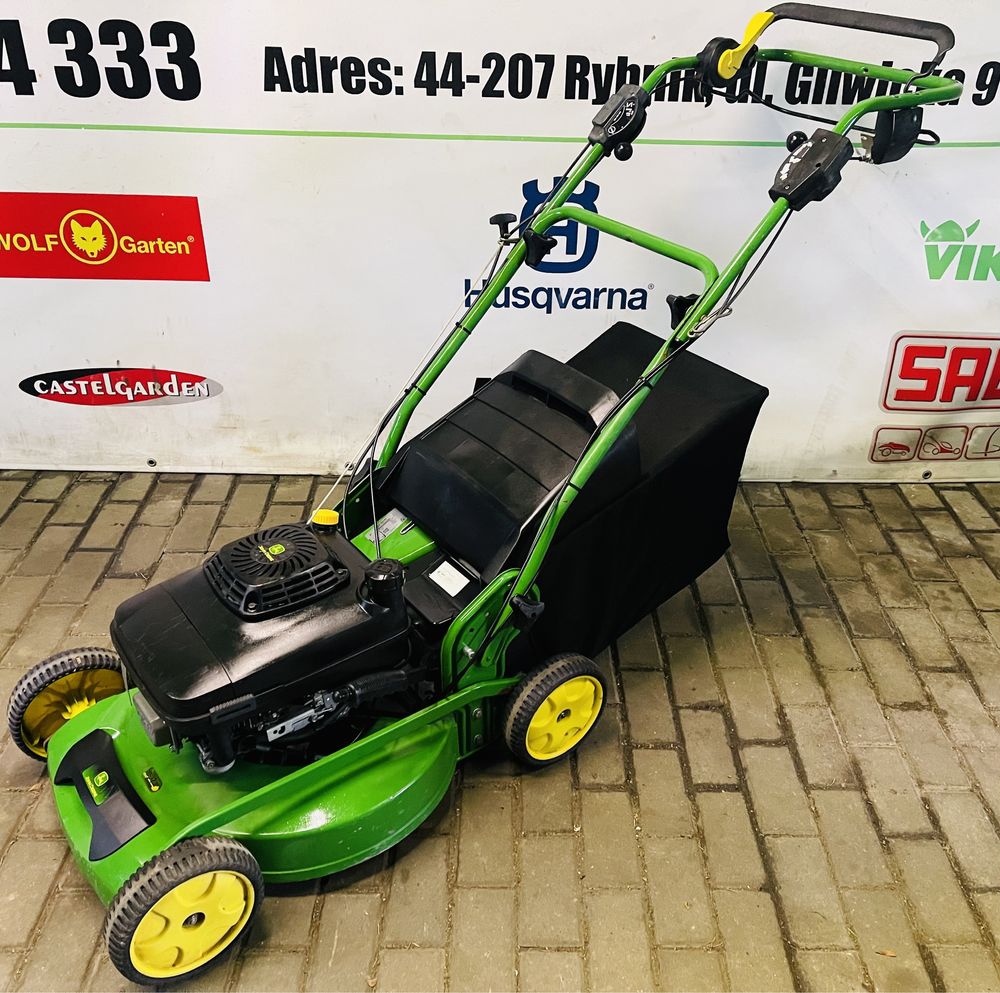 Kosiarka spalinowa John Deere JX80 Kawasaki 6KM/sprzęgło/ALU/napęd/ład